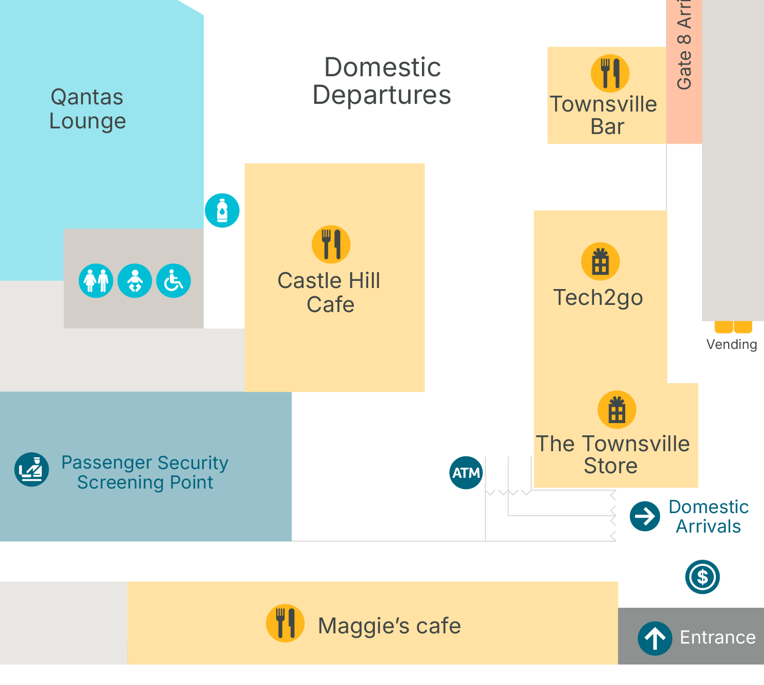 Townsville Retail Map